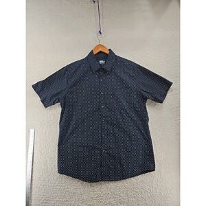 Monument  Short Sleeve 100% Cotton Button Shirt Men's Xl